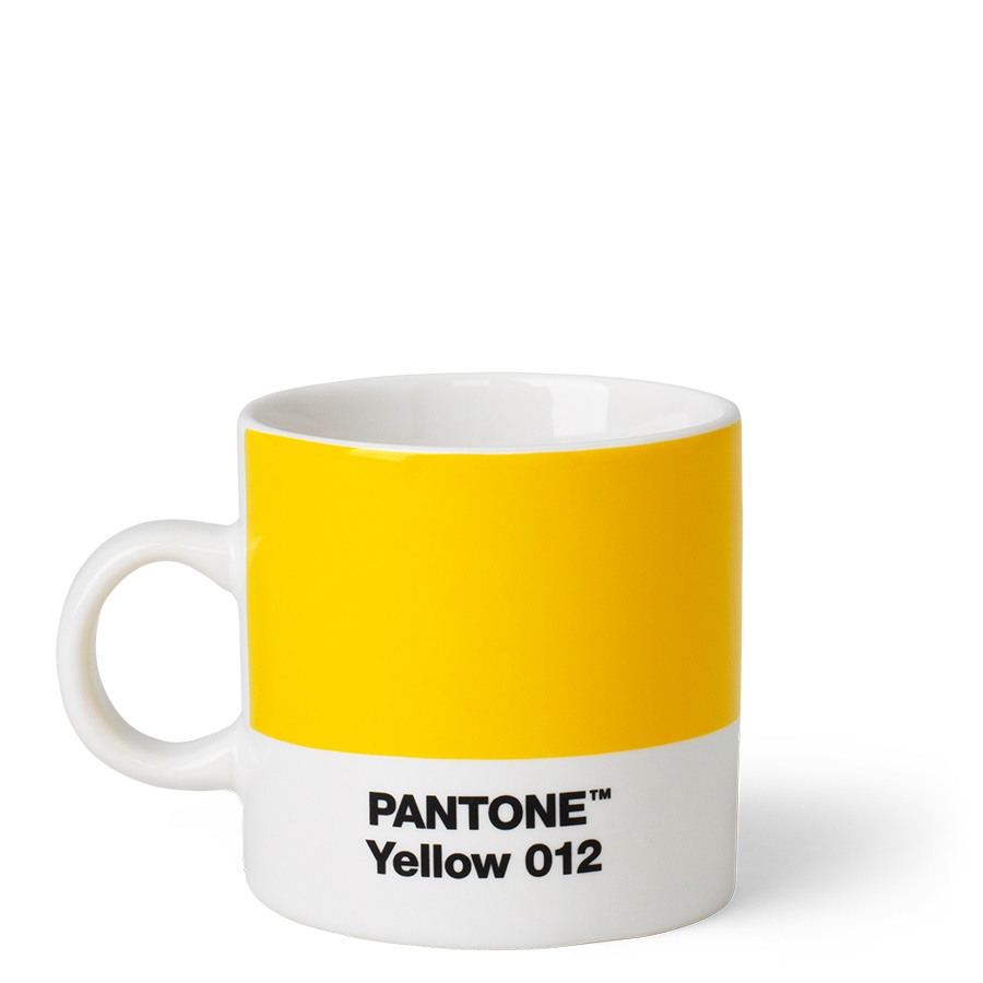 Copenhagen Design Pantone Living Espresso Cup Yellow 012