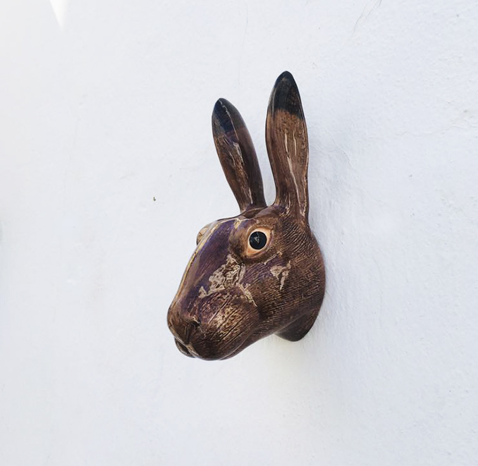 Quail Ceramics Hare Vase