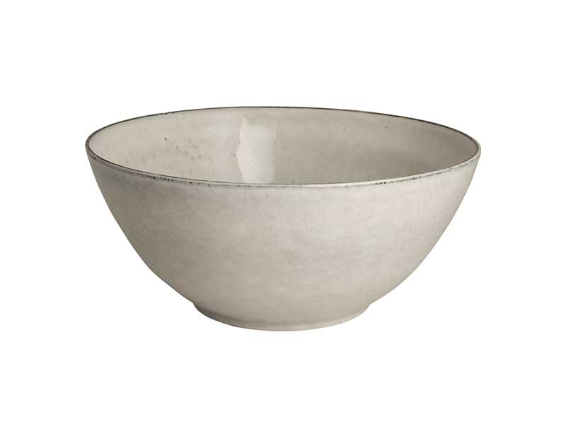 Broste Copenhagen 25cm Nordic Sand Stoneware Bowl