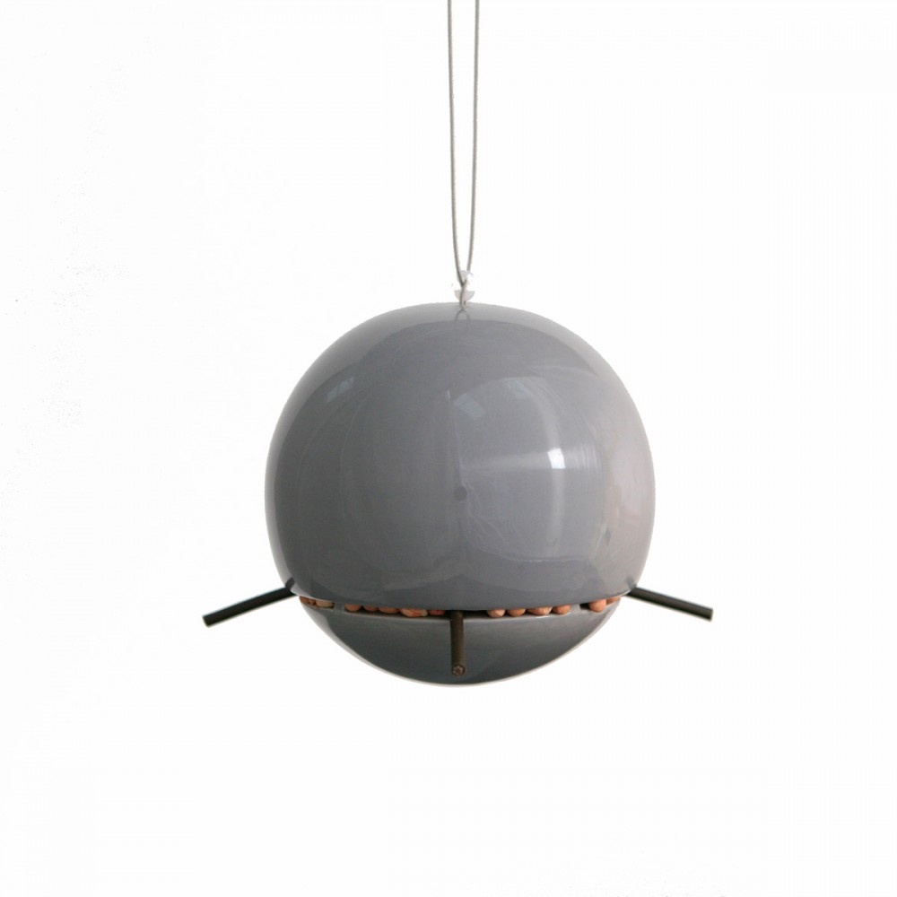 Green & Blue Grey Birdball Peanut Feeder