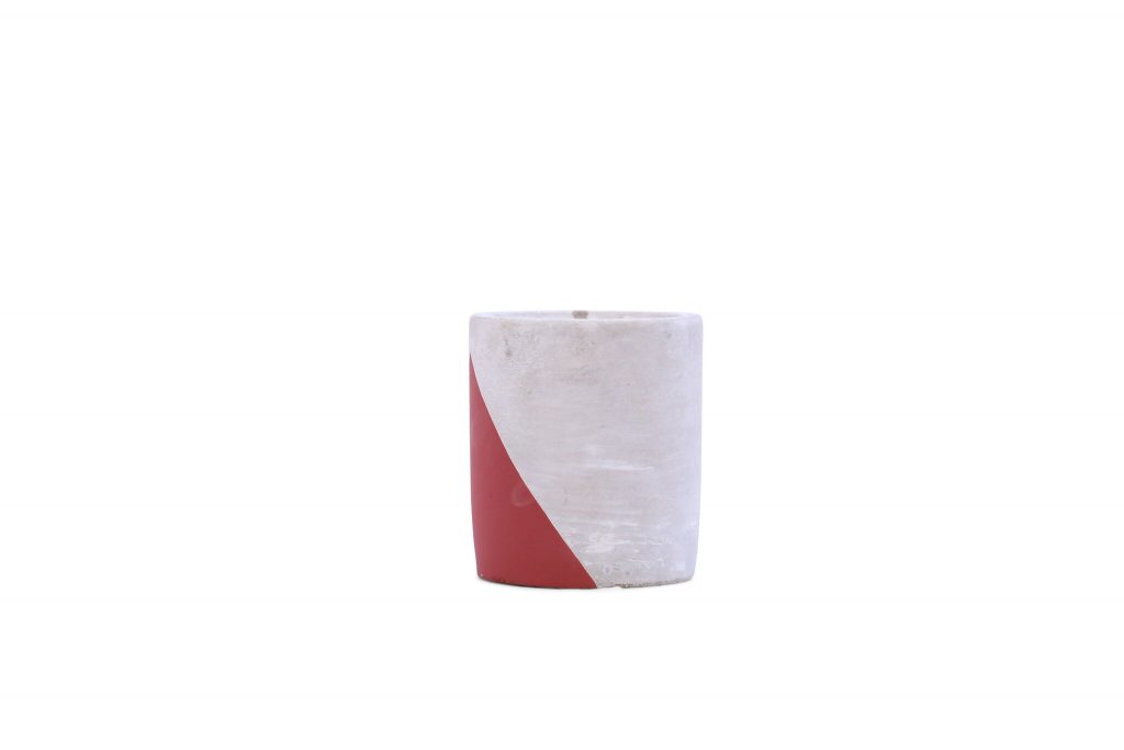 Paddywax 12oz Cranberry Rose Urban Concrete Candle