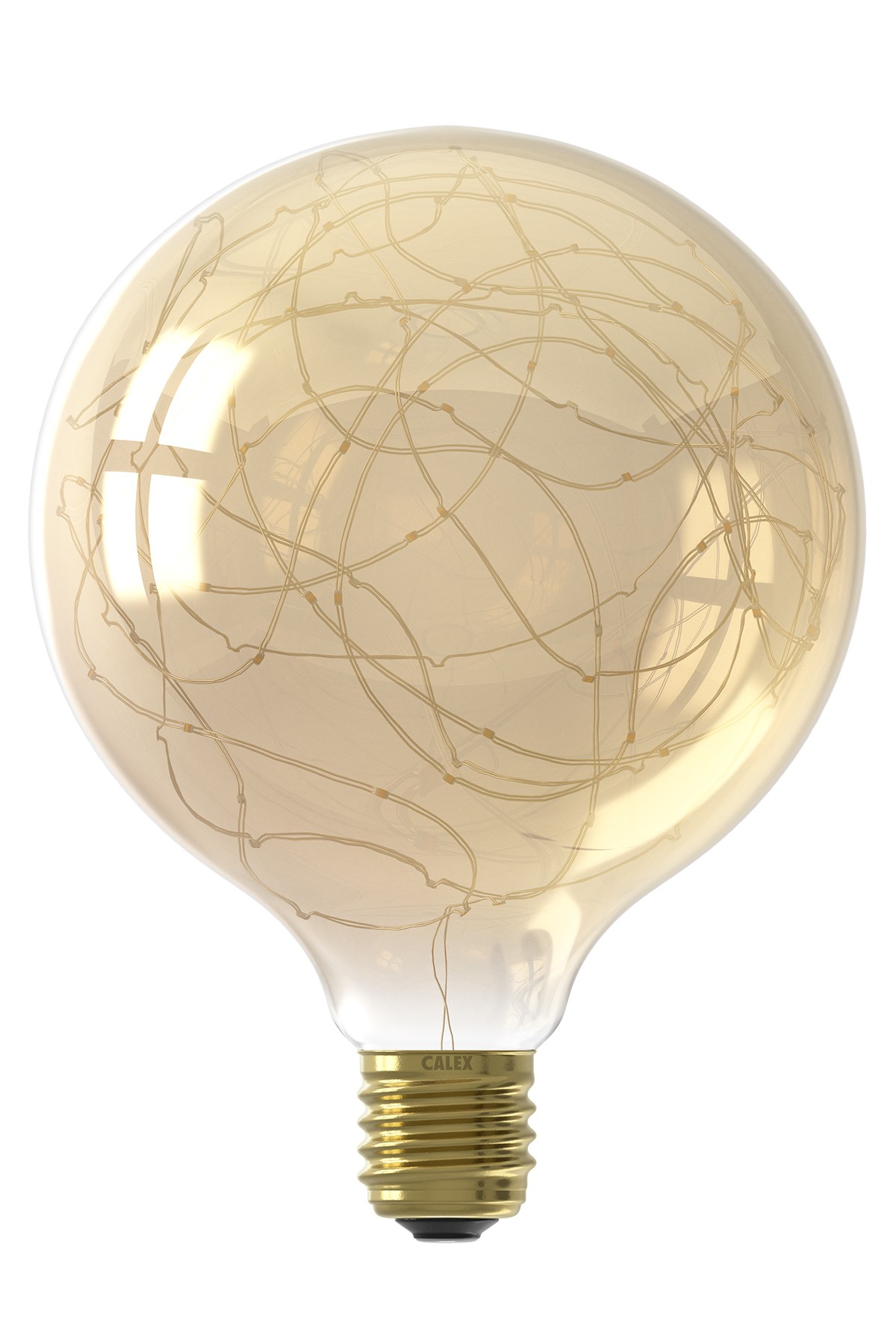 Gold LED Stars Globe Bulb