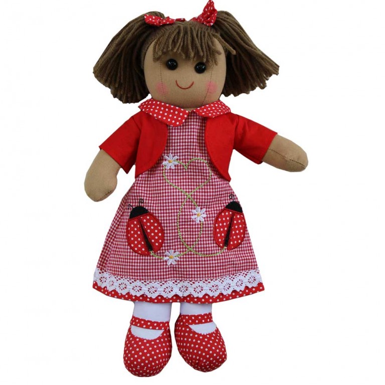 Powell Craft Ladybird Rag Doll