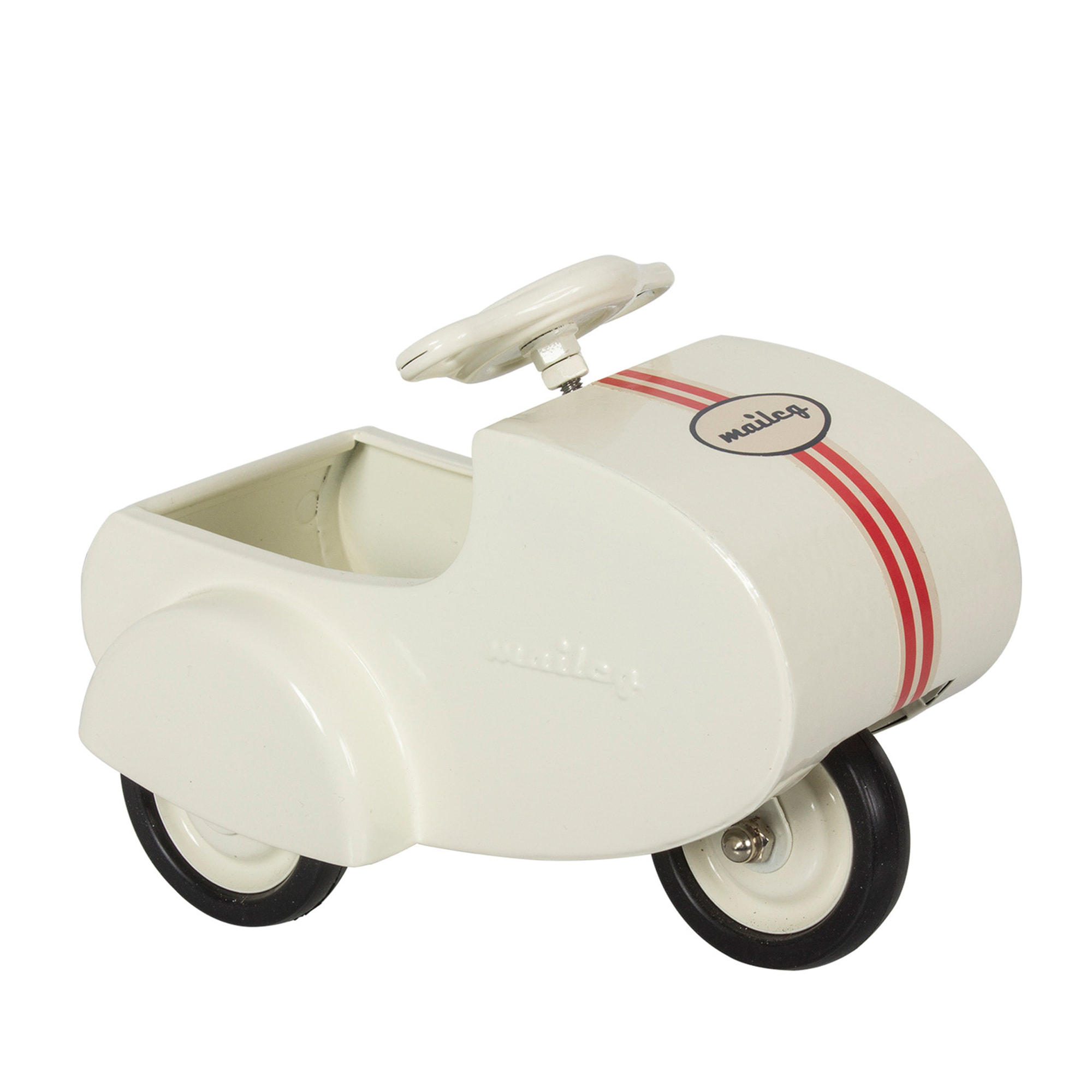 Maileg Mini White Metal Scooter