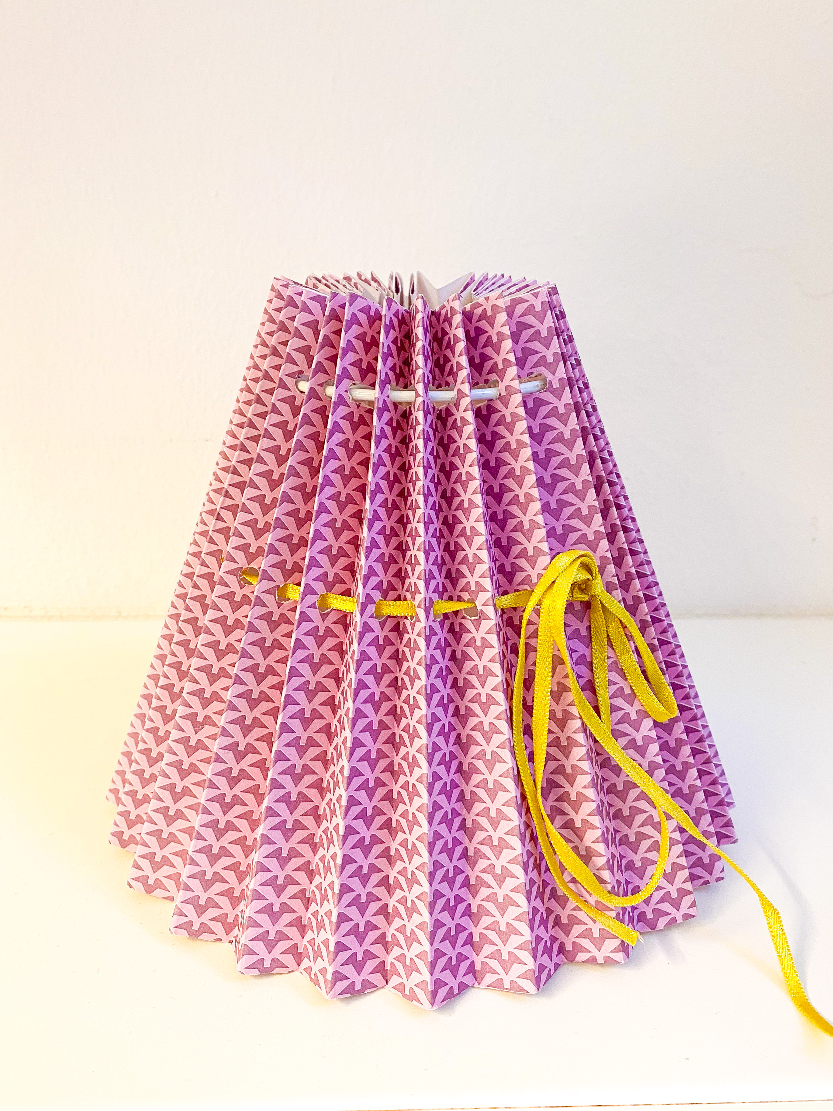 rie-elise-larsen-purple-on-stem-paper-lampshade-small-h-16-cm