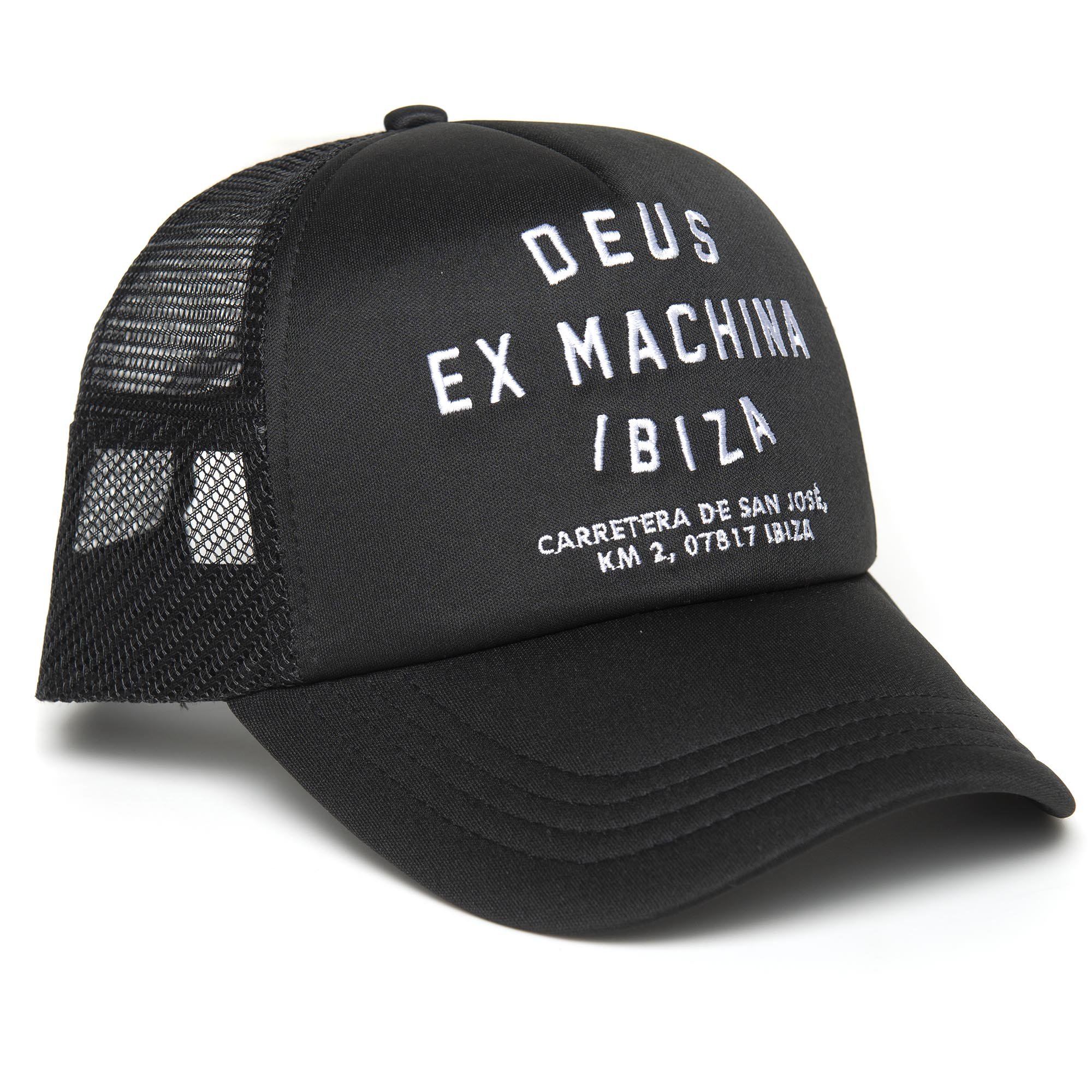 Deus Ex Machina Ibiza Trucker Cap Black