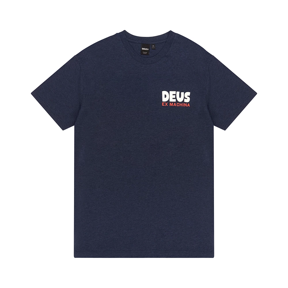 Deus Ex Machina Simpli City Tee Navy Marle