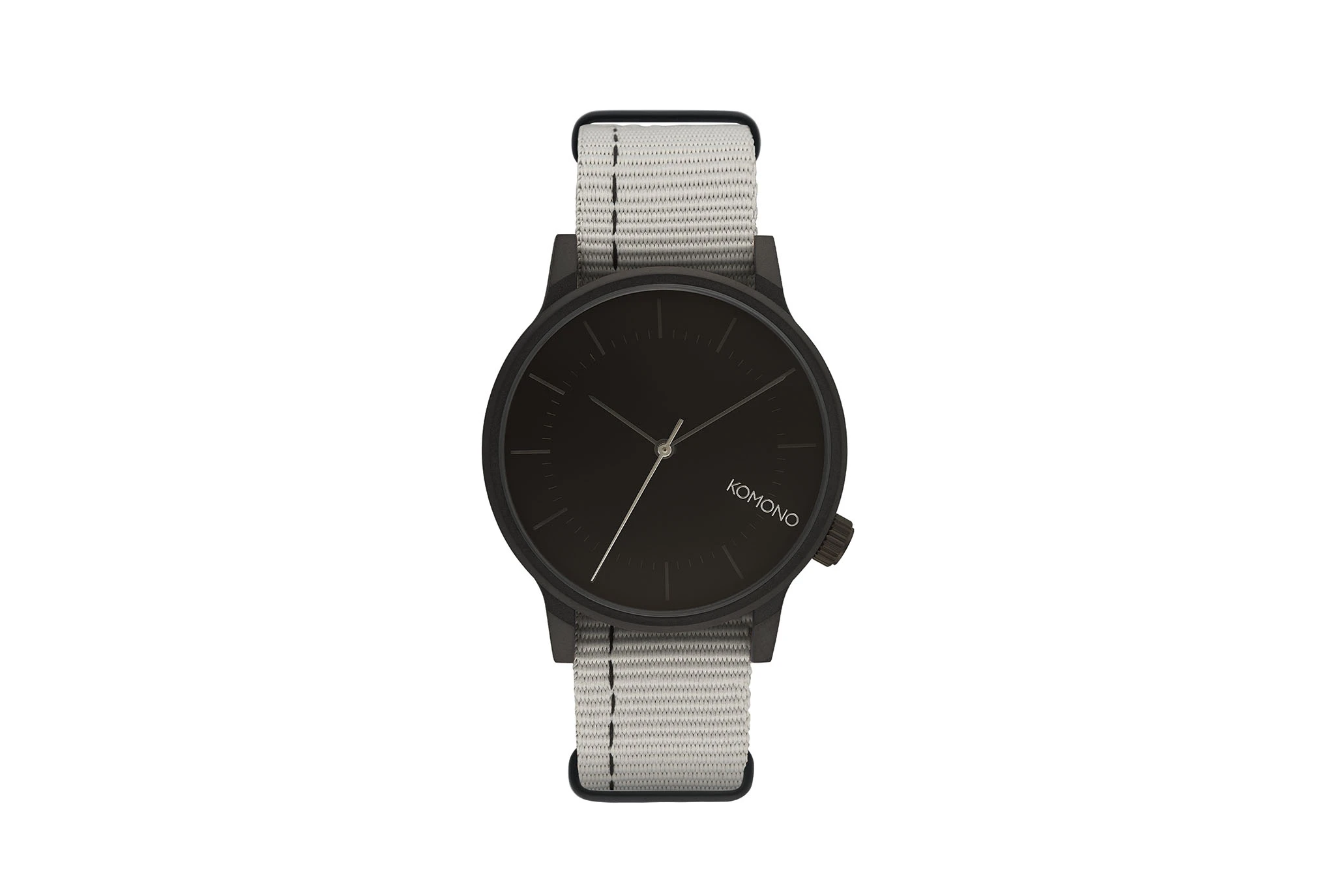 Komono Light Grey Winston Nato Watch