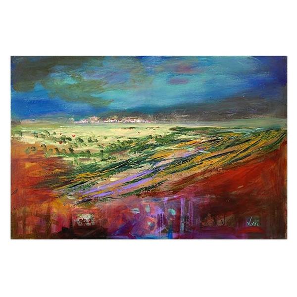 Arie Vardi Large Blushing Heather Art Print