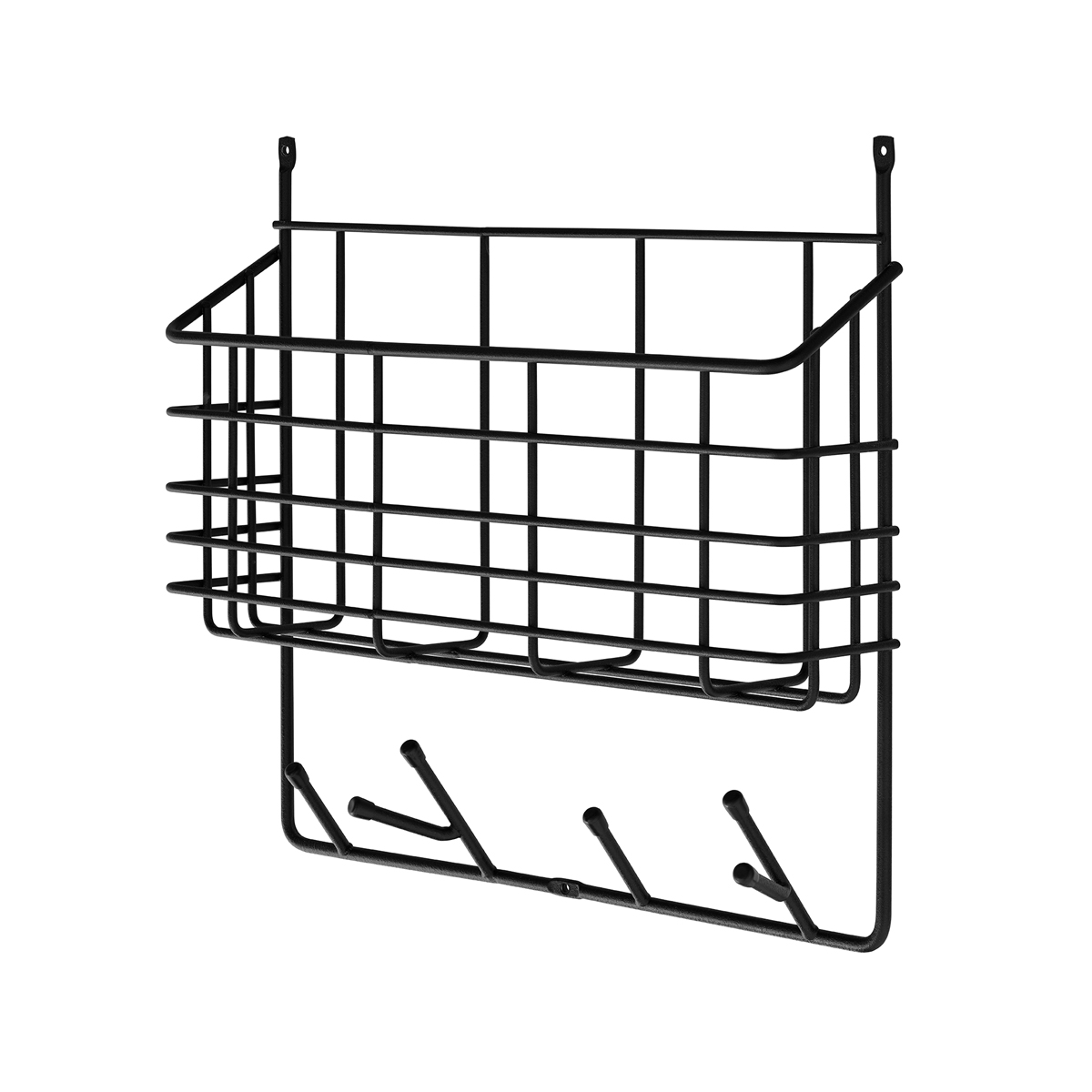 maze-small-ecofriendly-black-wall-storage-basket