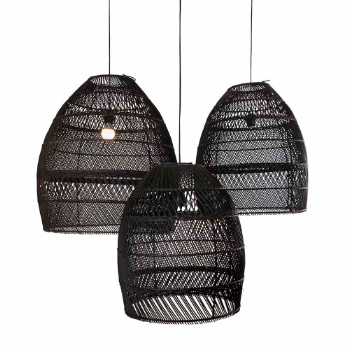 originalhome-lampshade-moon-black-size-m