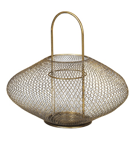 Broste Copenhagen Brass Finish Bodis Lantern