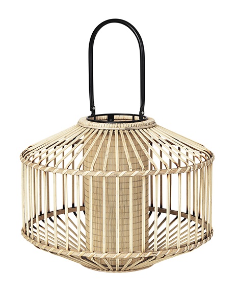 Broste Copenhagen Bamboo Flax Lantern