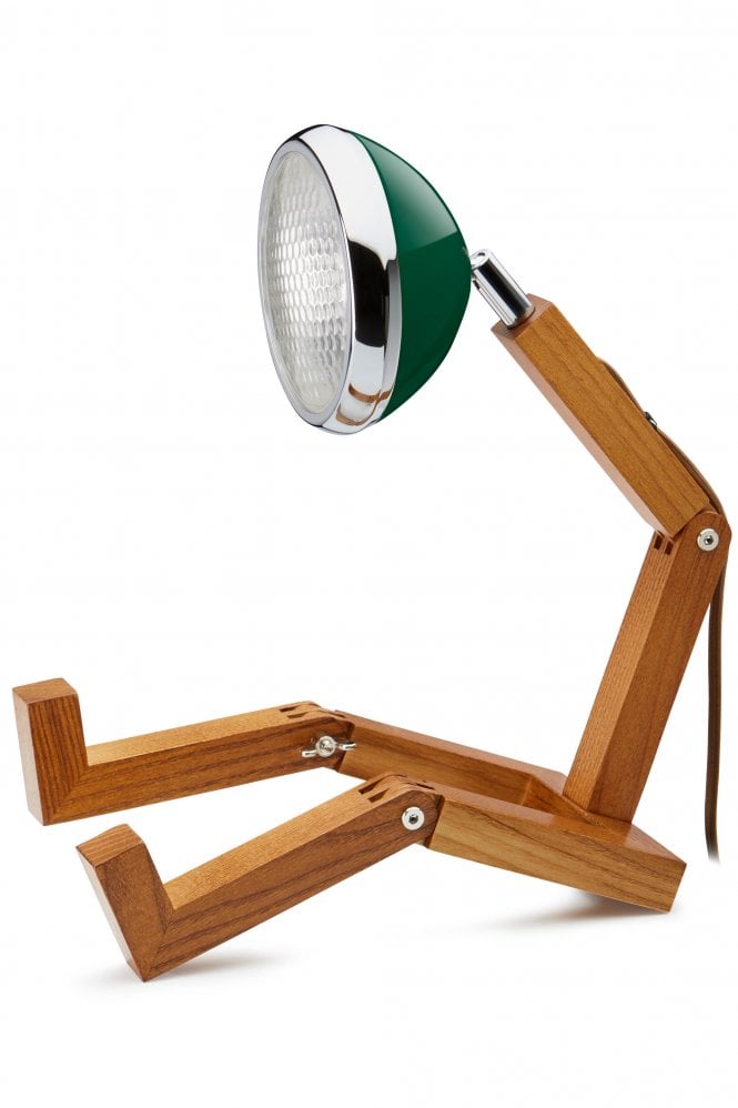 Mr. Wattson LED Desk Lamp In Chiltern Green