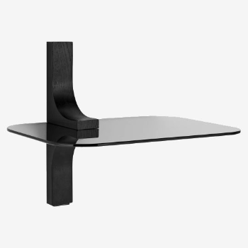 Bolia Black Glass Pato Shelf Square 