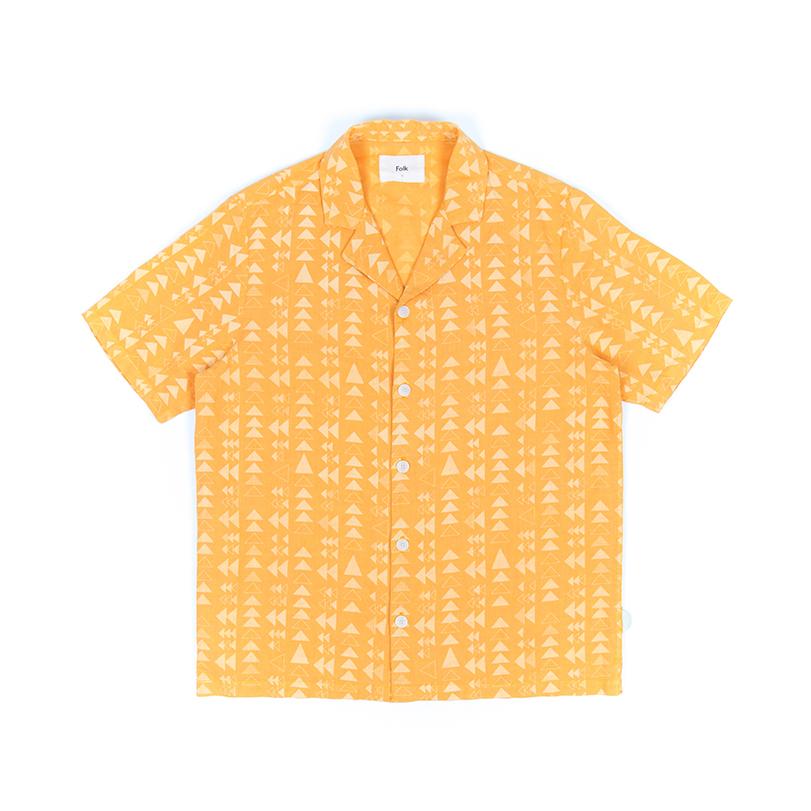 Folk Soft Collar Shirt Marigold