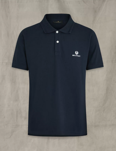 belstaff-navy-short-sleeved-polo