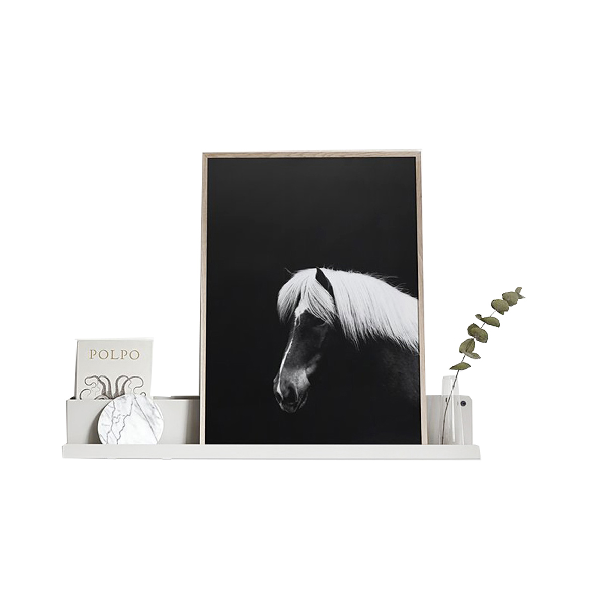 Cocolapine Dark Icelandic horses poster, 50x70 Hestur