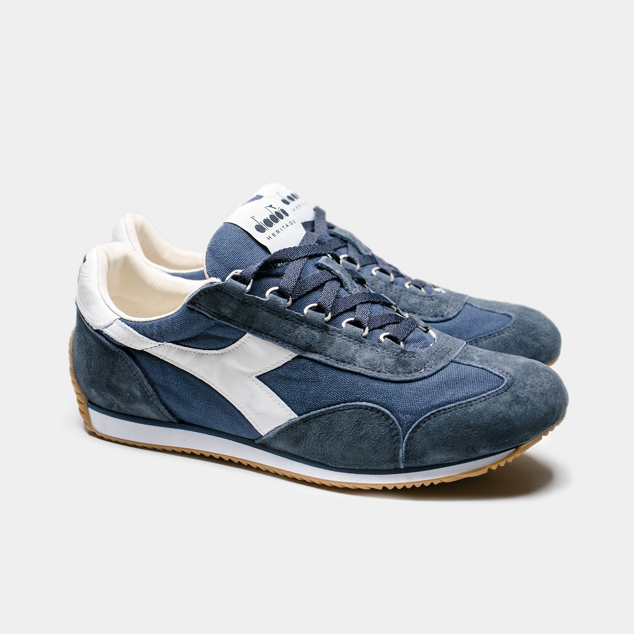 Navy Canvas Stone Wash Equipe H Shoes