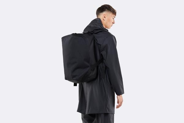 Rains Duffel Backpack Black