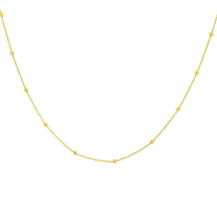 RIMIET Gold Plated Sterling Silver Necklace - CHLOE