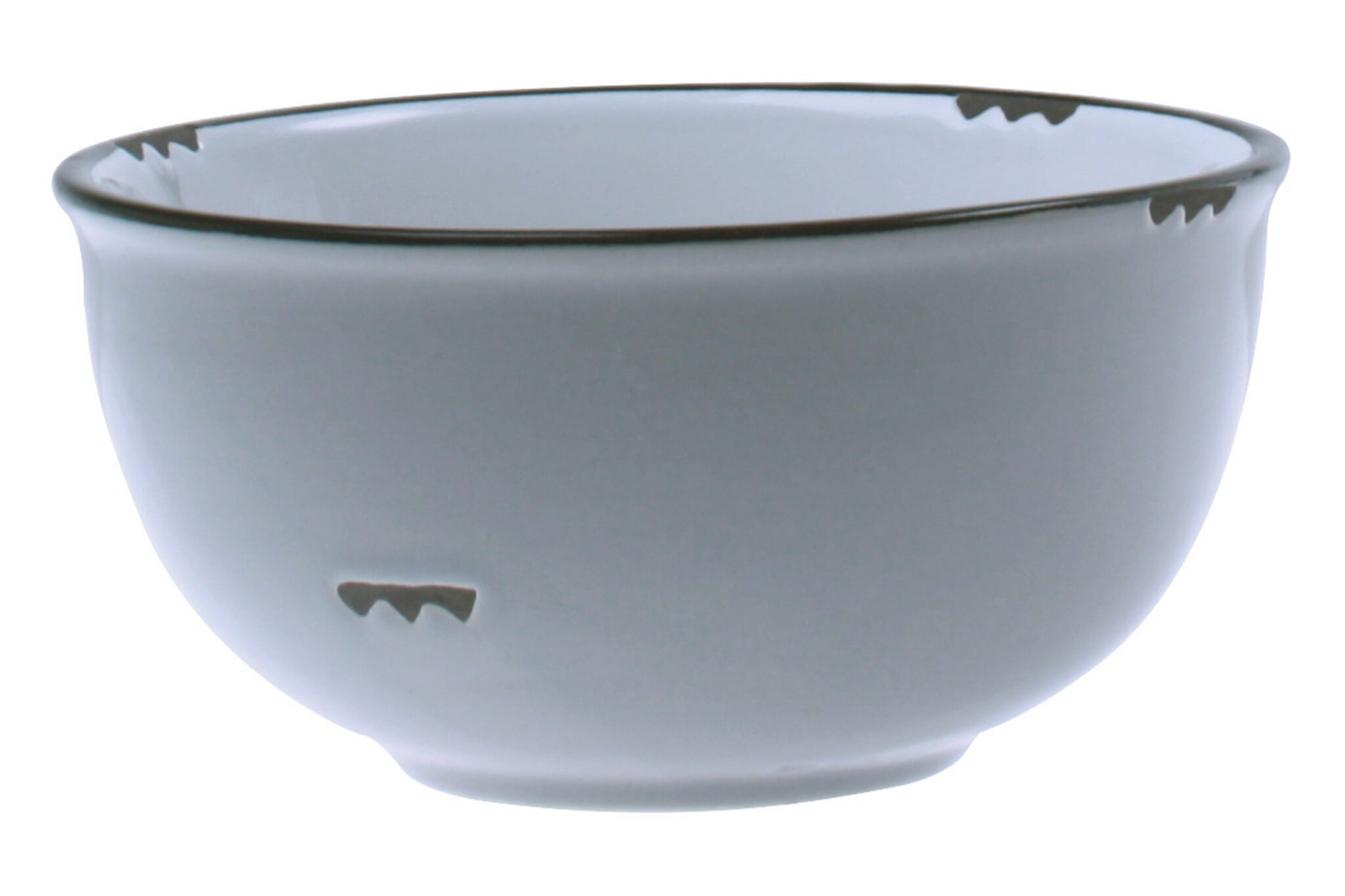 Canvas Homeware Light Grey Vintage Tinware Bowl Size L