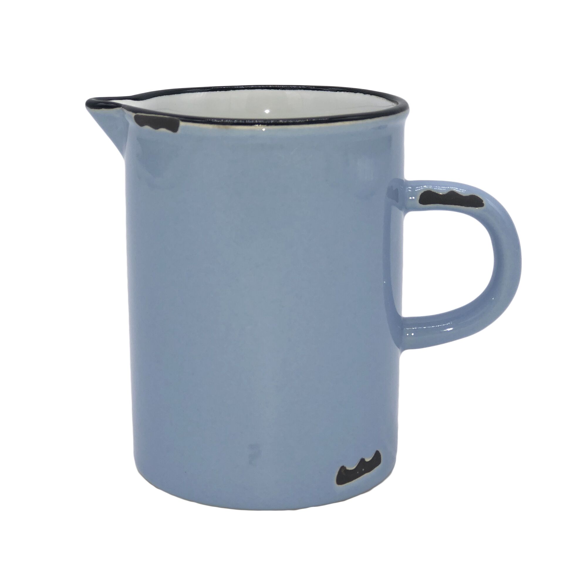 Canvas Homeware Cashmere Blue Vintage Inspired Tinware Cream Milk Serving Jug