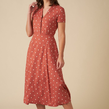 emily-and-fin-desert-rose-adele-dot-midi-dress