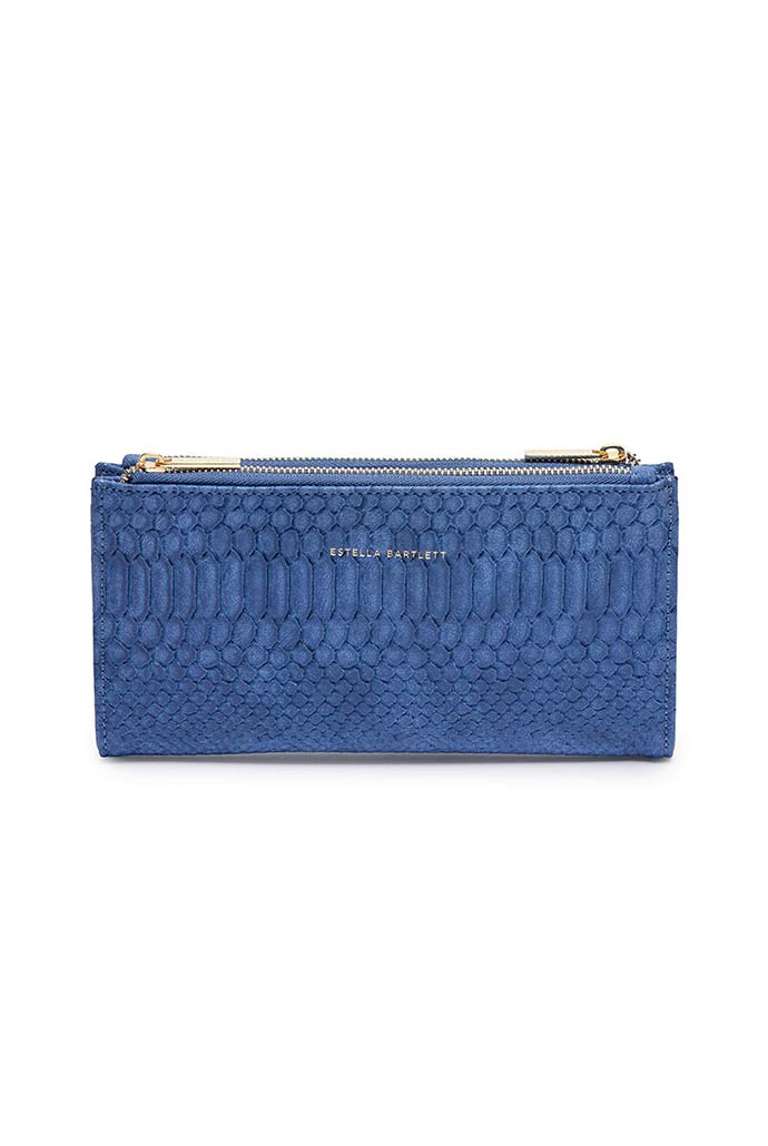 estella-barlett-navy-snake-envelope-wallet