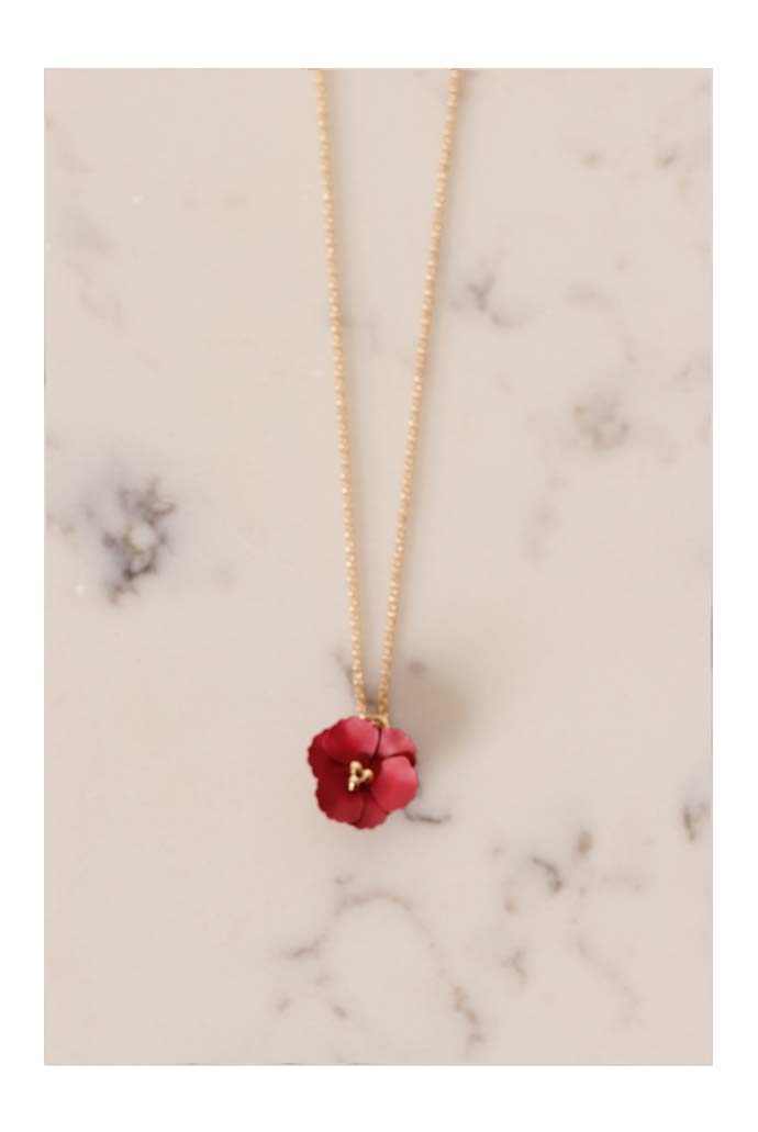 lilac-rose-red-flower-gold-necklace