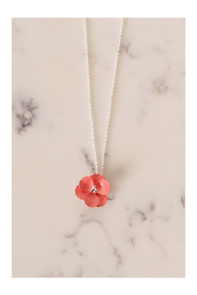 lilac-rose-coral-flower-silver-necklace