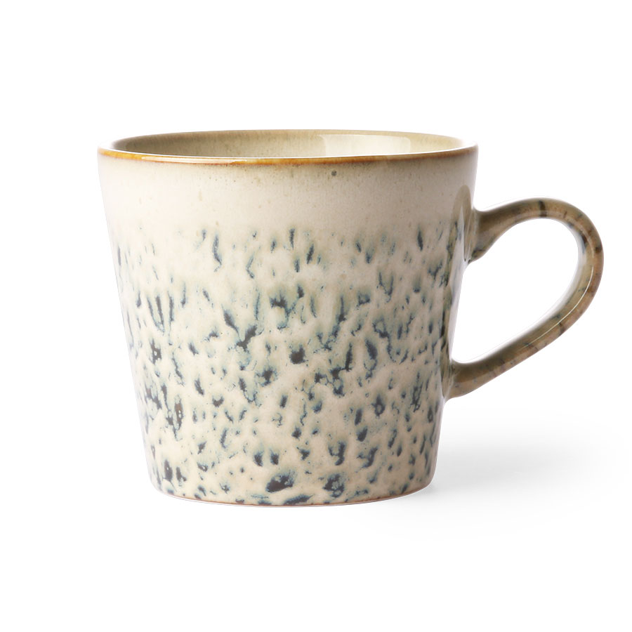 HKliving 70s Ceramics Cappuccino Hail Mug