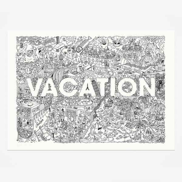 Brosmind Vacation Giclee Print 70x50cm
