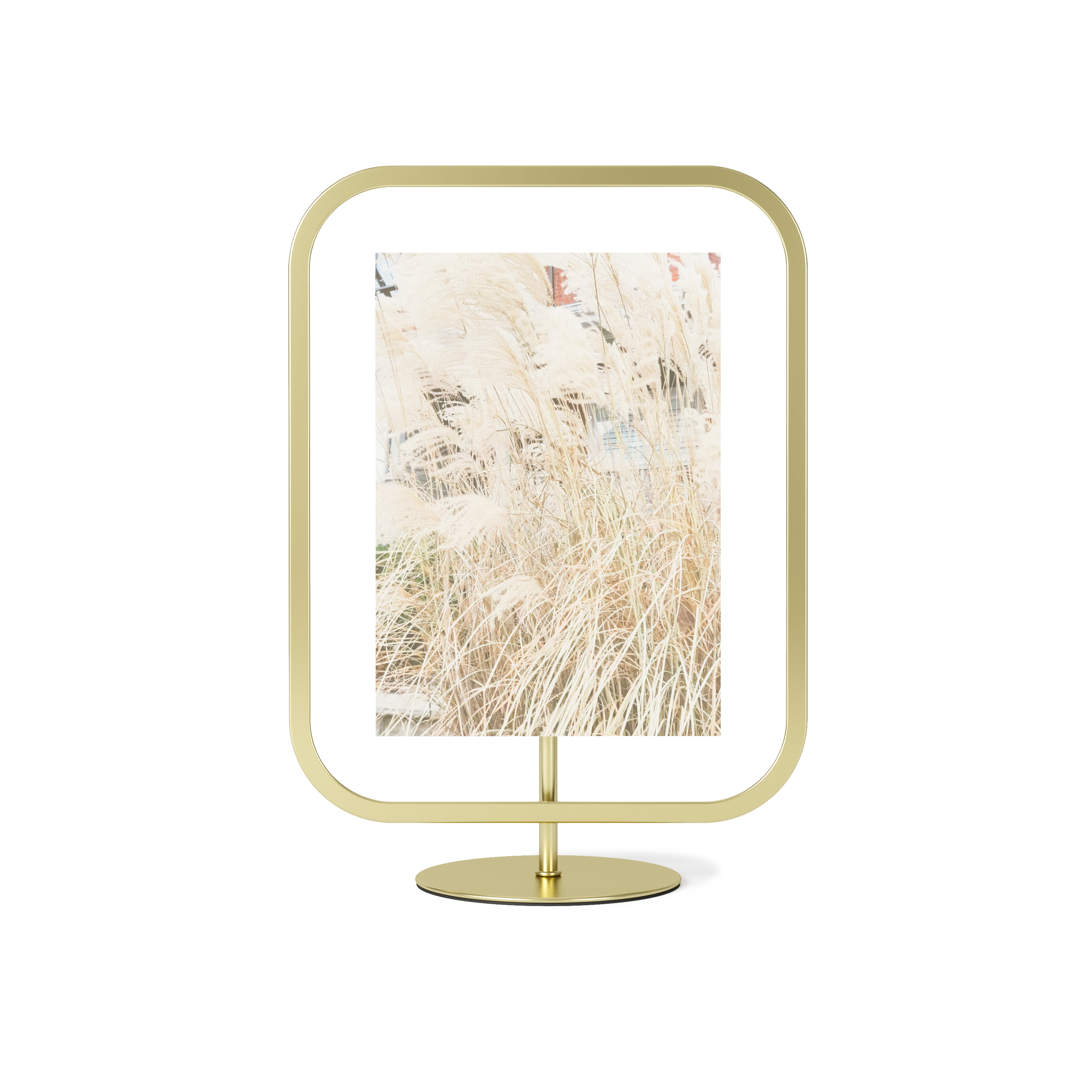 Umbra Brass Infinity Sqround Photo Frame 5" x 7"