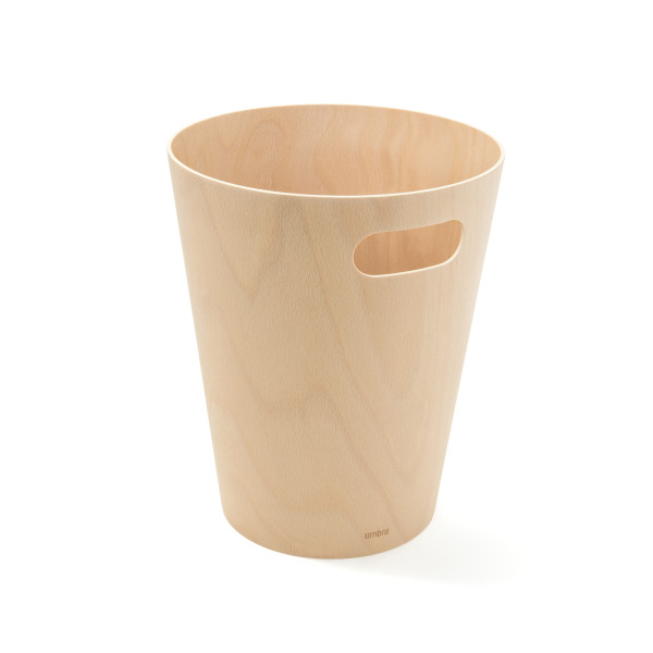 Umbra Natural Woodrow Waste Bin