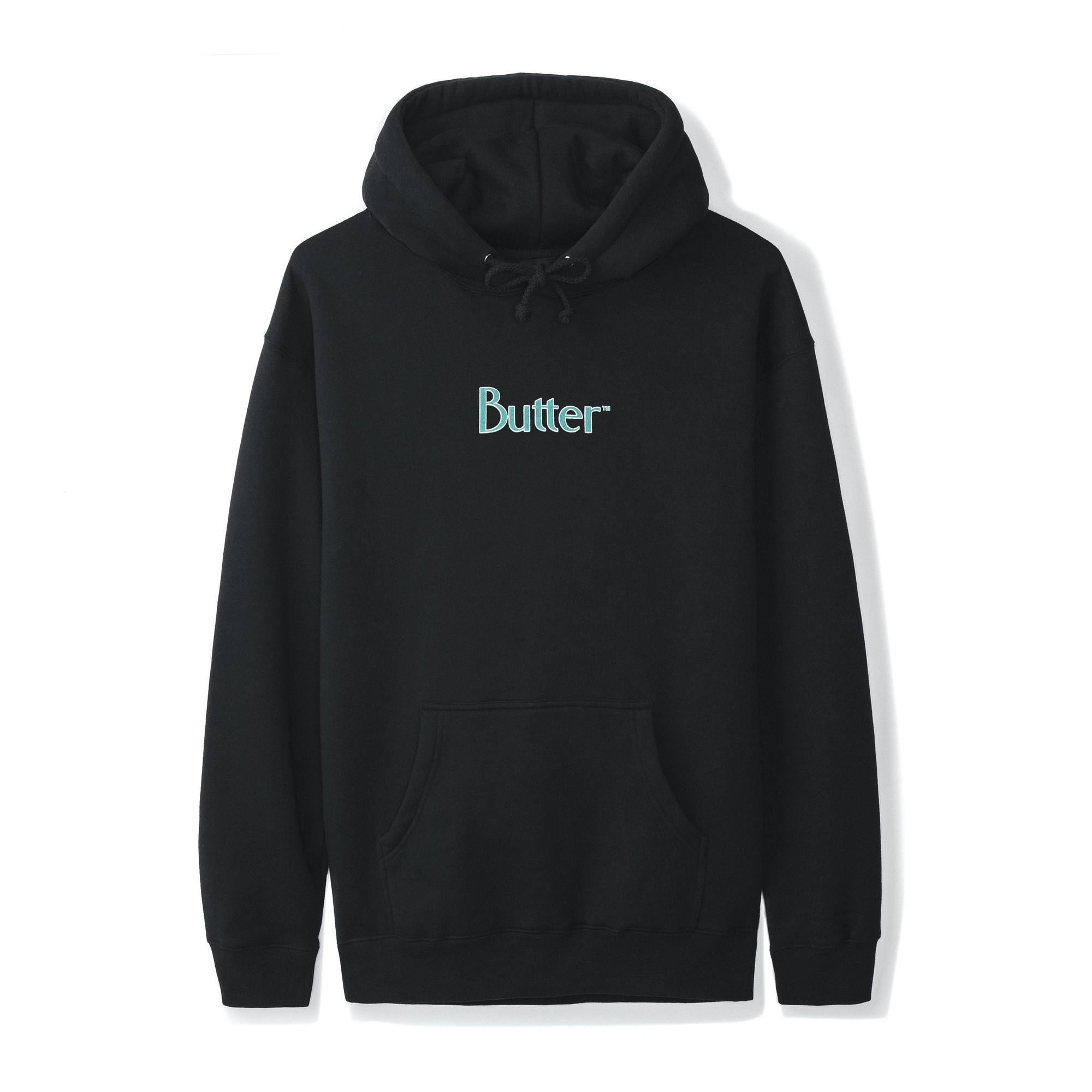 BUTTERGOODS Keyline Classic Logo Hood Black