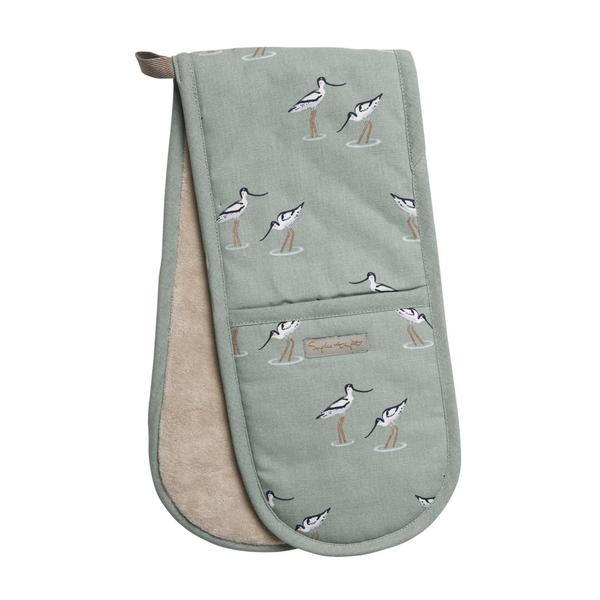 Kooks Unlimited Sophie Allport Coastal Birds Double Oven Glove