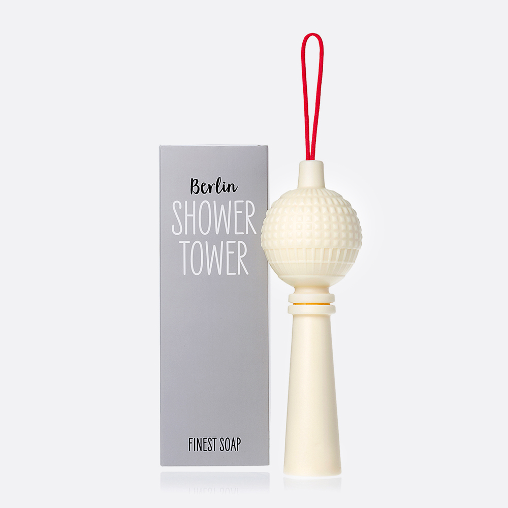 dearsoap Berlin Shower Tower Cord Soap Made of Vegetable Oils 