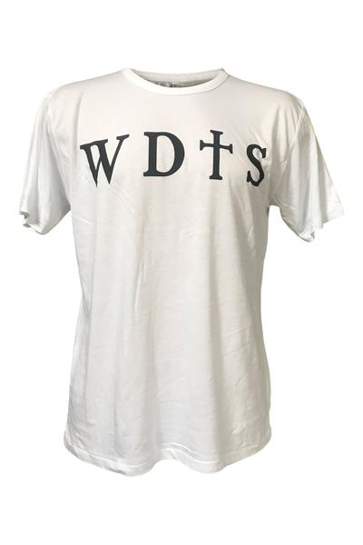 WDTS White Logo On Front T Shirt 