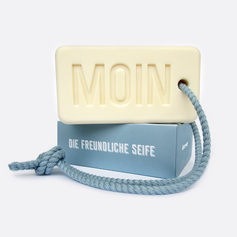 dearsoap Berlin Moin Soap The Friendly Cord Soap Made of Vegetable Oils 