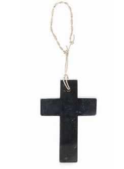 Bazar Bizar BLACK CROSS MARBLE - M 