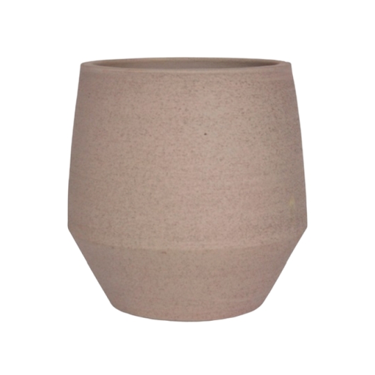 1240C Ø19,5 Bas Plant Pot Warm Grey