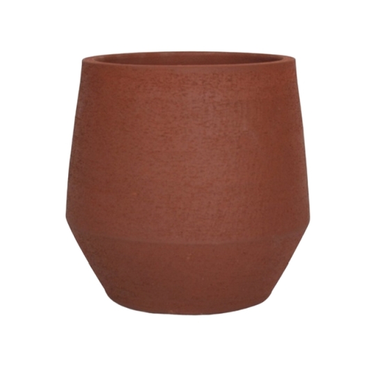 1240C Ø19,5 Bas Plant Pot Terra