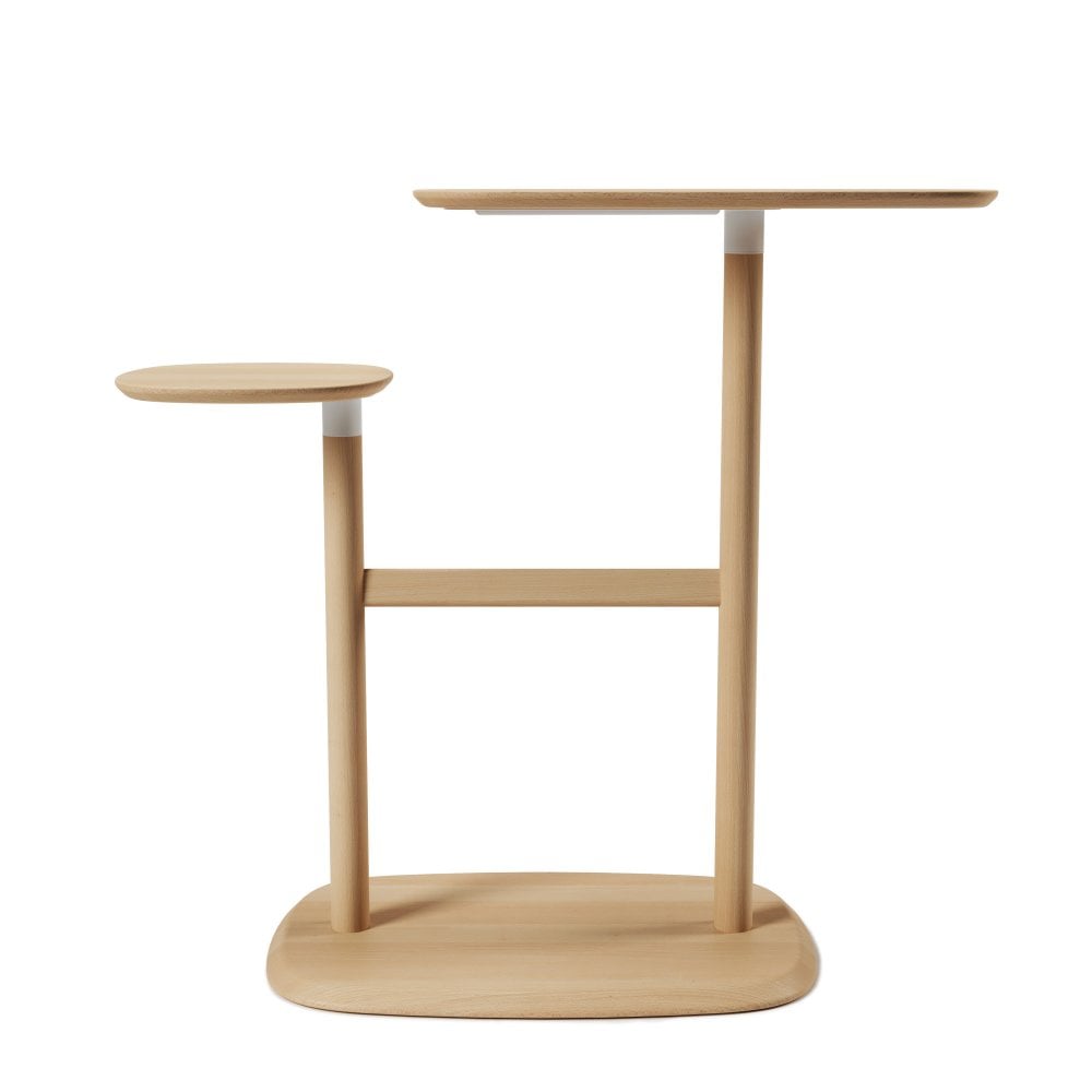 Umbra Natural Beech Wood Swivo Side Table 