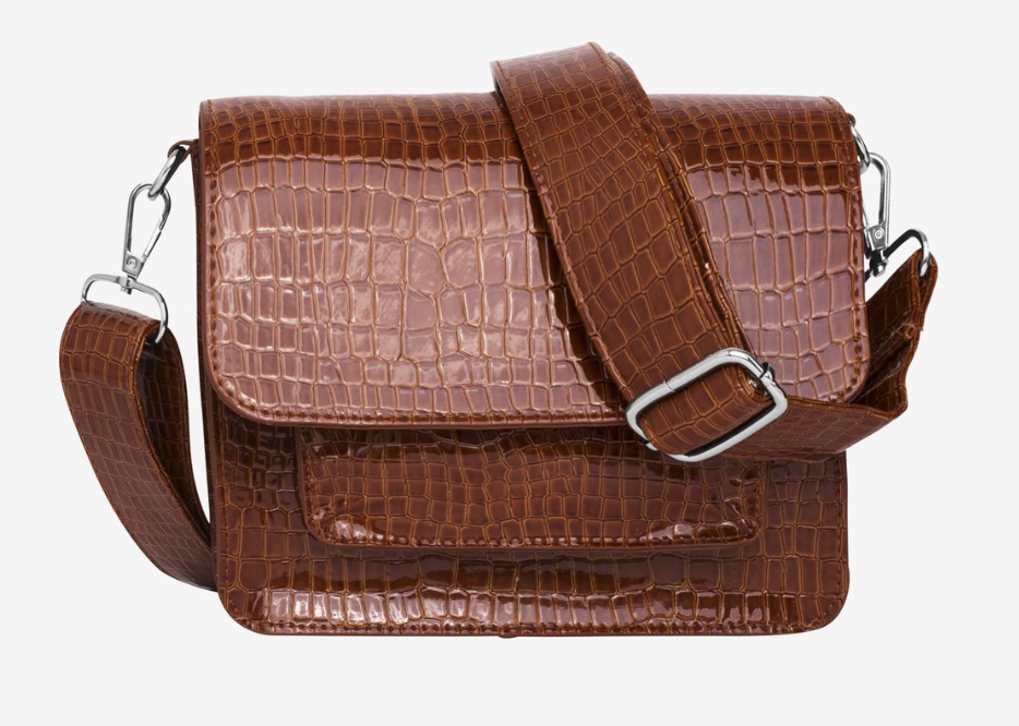 Hvisk Cayman Pocket Vegan Bag - Chocolate 