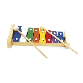 Bass et bass 8 Notes Metal Slat Xylophone