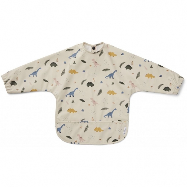 Liewood Merle Dino Mix Washable Cape Bib