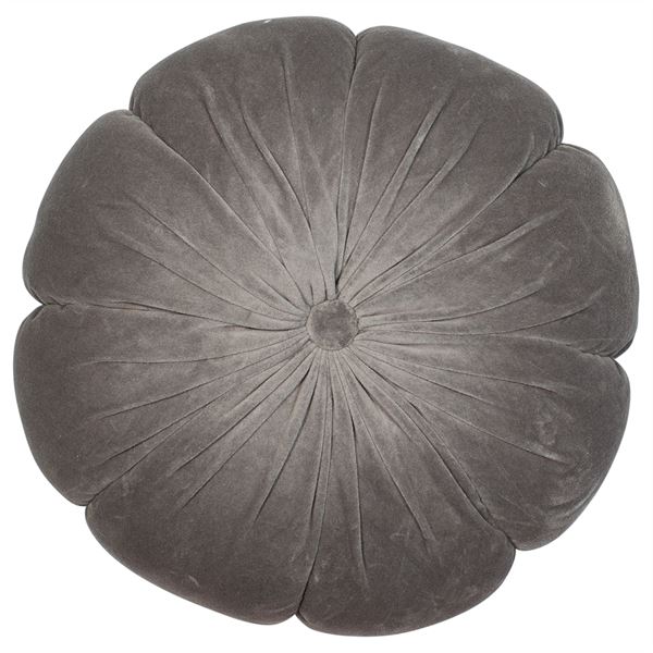 Malini 40 x 40cm Grey Fleur Cushion