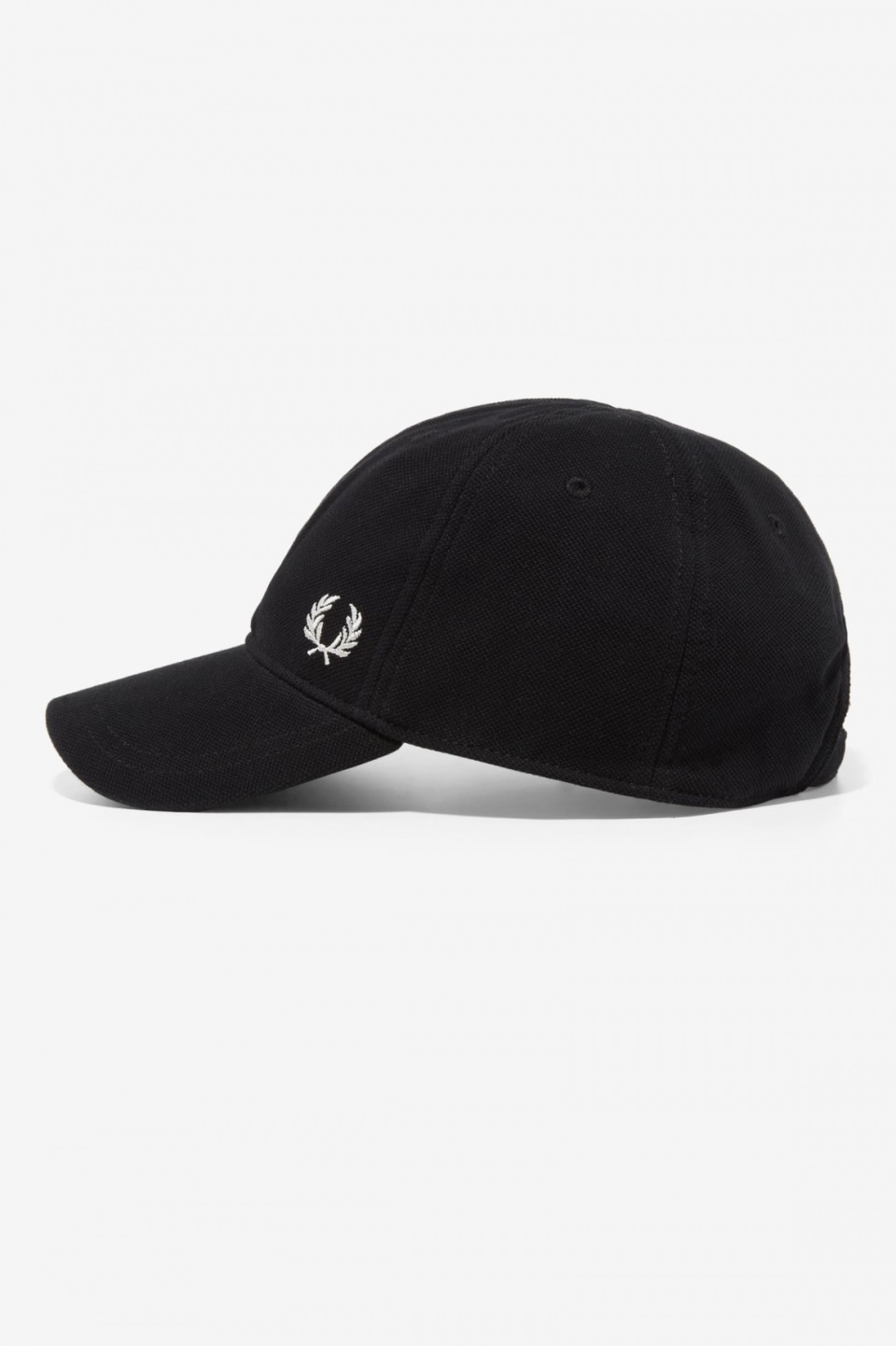 Fred Perry Pique Classic Cap Black