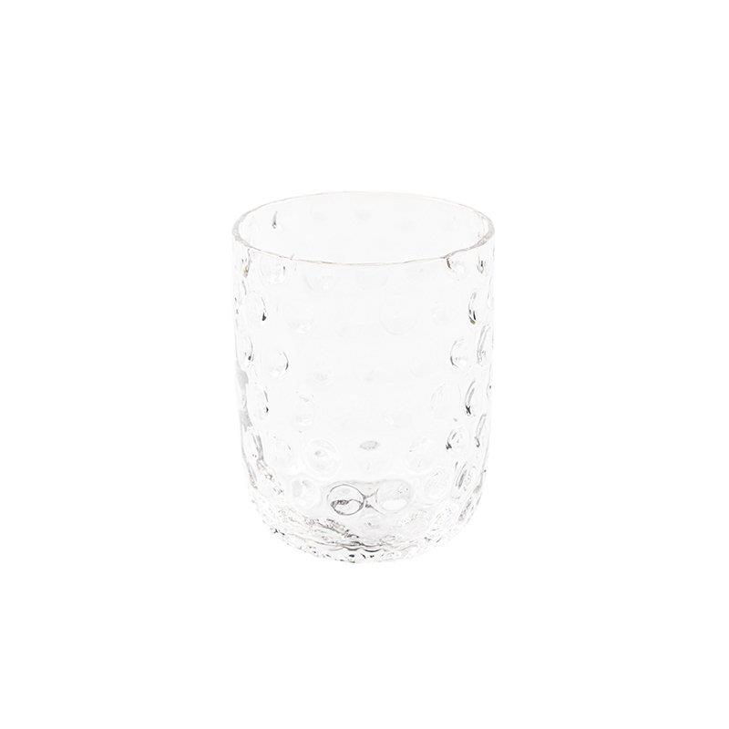 Kodanska 250ml Clear Small Drops Danish Summer Tumbler Water Glass